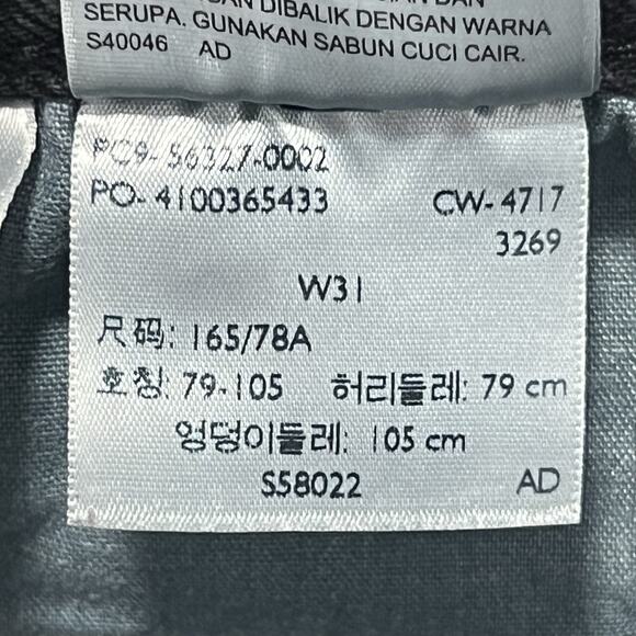 Levis 501 Shorts Womens W31 Black Denim Button Fly Cutoff Bottoms - Picture 12 of 14